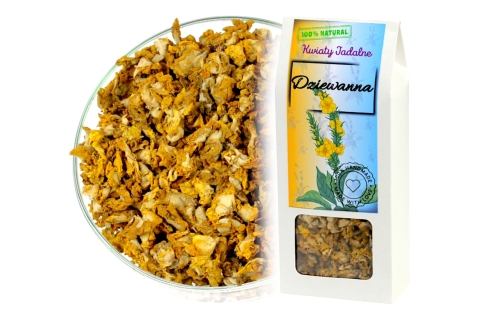 Kwiaty Jadalne DZIEWANNA KWIAT SUSZONY (20g) Na Prezent